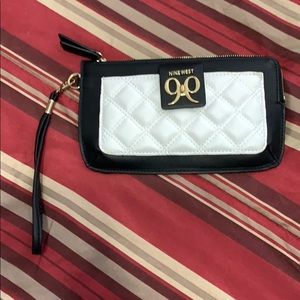 Nine West black and red handbag